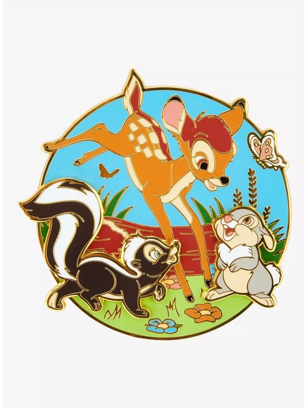 Loungefly Disney Bambi Trio Limited Edition Enamel Pin